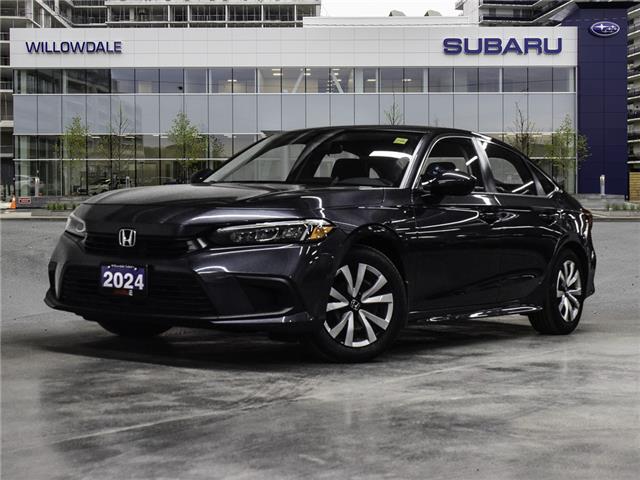 2024 Honda Civic LX-B + No accident (Stk: 260163A) in North York, - Image 1 of 27