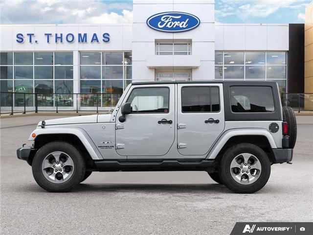2017 Jeep Wrangler Unlimited Sahara (Stk: 6285A) in St. Thomas - Image 3 of 27