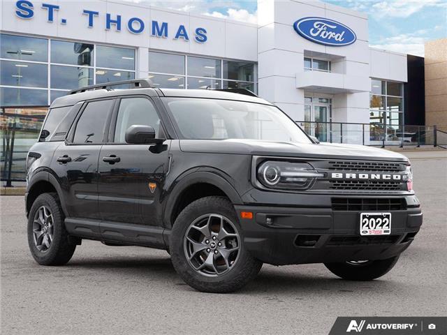 2022 Ford Bronco Sport Badlands (Stk: 7790A) in St. Thomas - Image 1 of 27