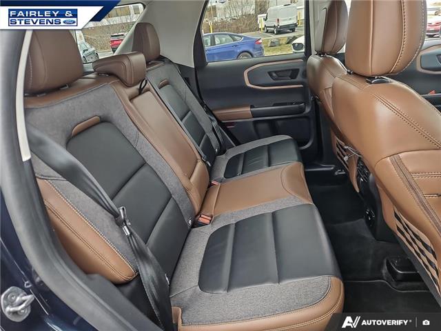 2022 Ford Bronco Sport Outer Banks (Stk: P2153L) in Dartmouth - Image 22 of 24