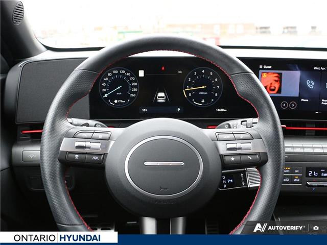 2024 Hyundai Kona 1.6T N Line w/Two-Tone Roof (Stk: 7-1748A) in Whitby - Image 14 of 27
