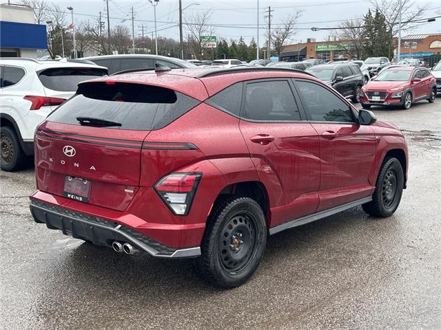 2025 Hyundai Kona 1.6T N Line (Stk: 26U1292) in Aurora - Image 4 of 8