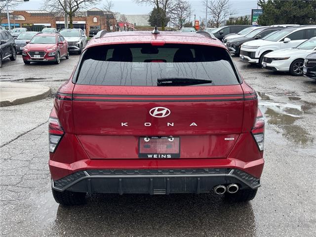 2025 Hyundai Kona 1.6T N Line (Stk: 26U1292) in Aurora - Image 5 of 8