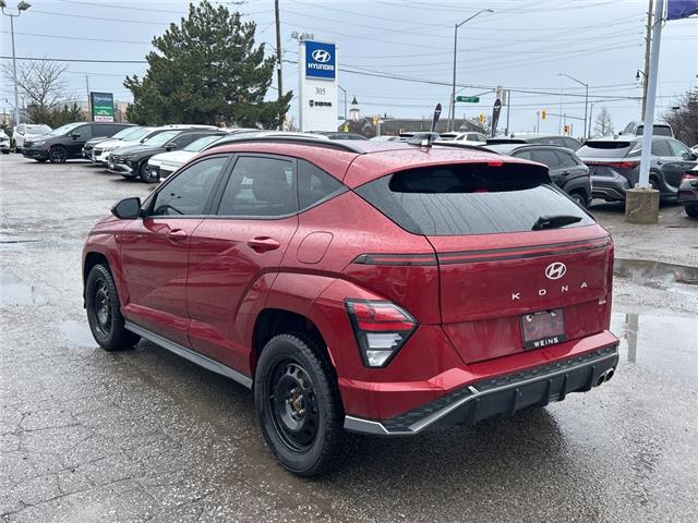 2025 Hyundai Kona 1.6T N Line (Stk: 26U1292) in Aurora - Image 6 of 8
