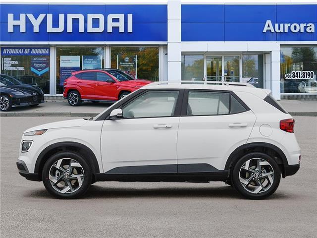 2026 Hyundai Venue Ultimate w/Black Interior (IVT) (Stk: 2610230) in Aurora - Image 3 of 22