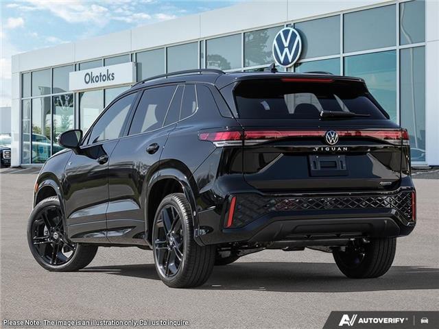 2026 Volkswagen Tiguan Comfortline R-Line Black Edition (Stk: KT-183) in Okotoks - Image 4 of 24