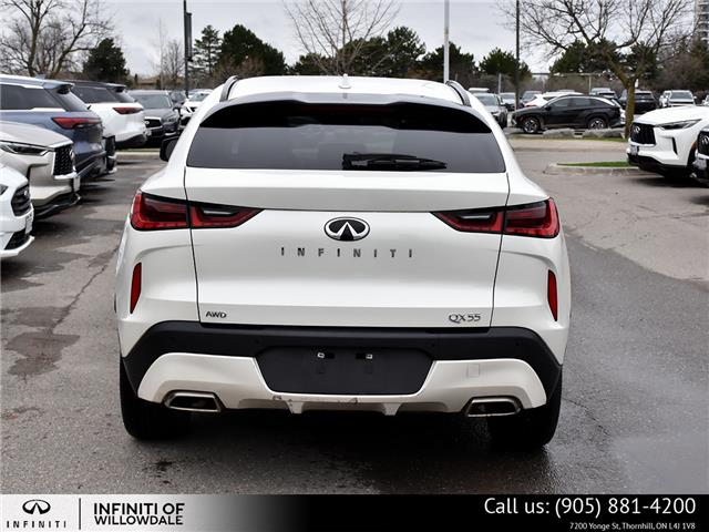 2022 Infiniti QX55 Luxe (Stk: K1250A) in Thornhill - Image 8 of 9