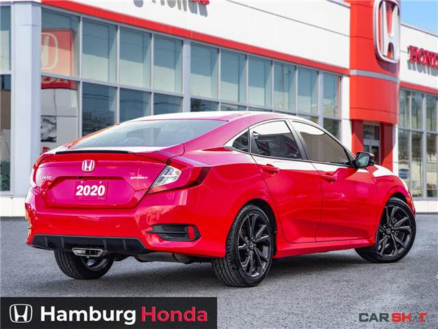 2020 Honda Civic Sport (Stk: T7375) in Niagara Falls - Image 2 of 27