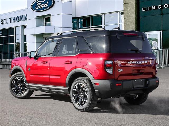2026 Ford Bronco Sport Outer Banks (Stk: S6589) in St. Thomas - Image 4 of 10