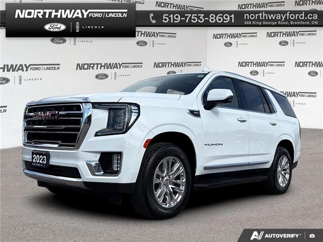 2023 GMC Yukon SLT (Stk: P11753) in Brantford - Image 1 of 23
