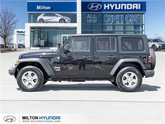 2018 Jeep Wrangler Unlimited Sport (Stk: 102983) in Milton - Image 3 of 24