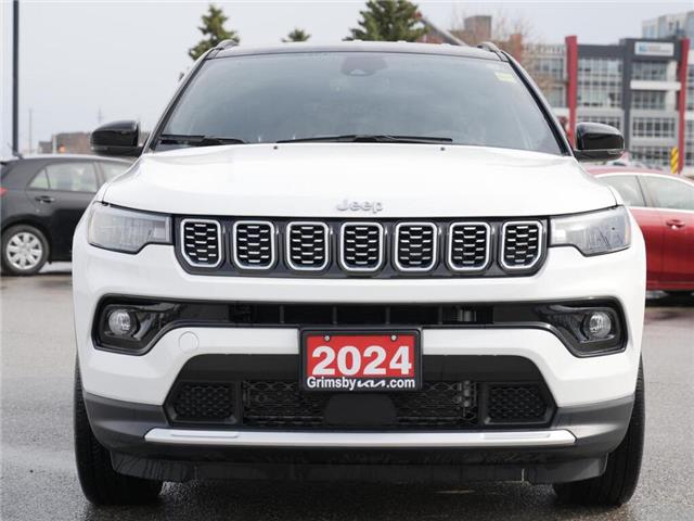 2024 Jeep Compass Limited | 1 OWNER | LEATHER | 4WD | LOW KM (Stk: U3255) in Grimsby - Image 2 of 19