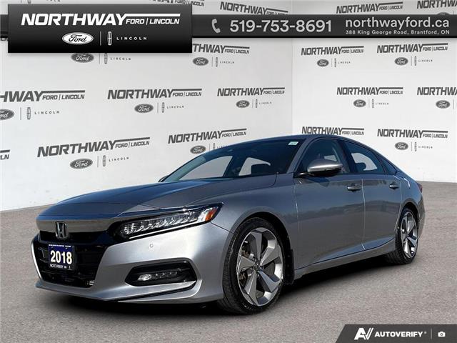 2018 Honda Accord Touring 2.0T (Stk: 5F14366B) in Brantford - Image 1 of 23