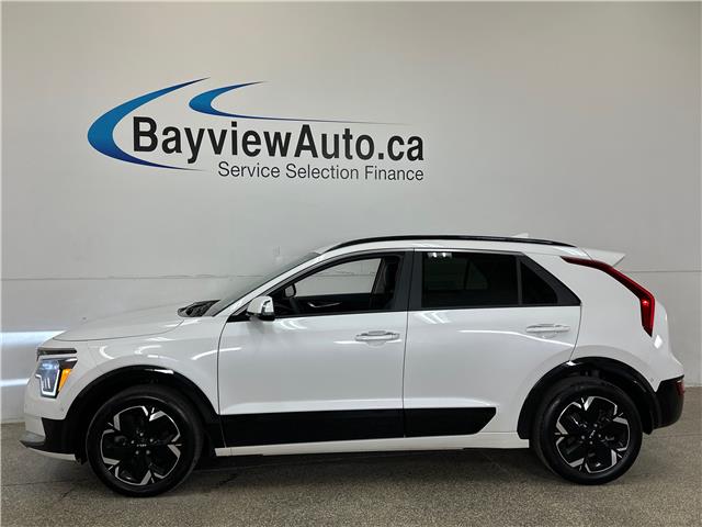 2025 Kia Niro EV Wave w/Snow White Pearl & Grey Exterior (Stk: 43895J) in Belleville - Image 4 of 35 2025 Kia Niro EV Wave w/Snow White Pearl & Grey Exterior (Stk: 43895J) in Belleville - Image 4 of 35