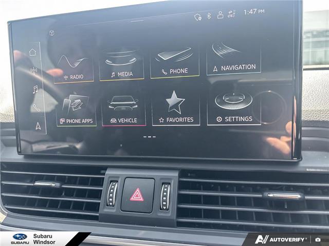 2024 Audi Q5 45 Komfort (Stk: P0730) in Tecumseh - Image 22 of 26