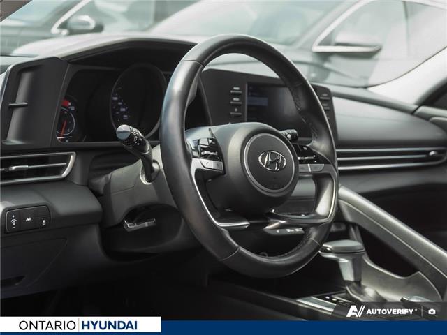 2022 Hyundai Elantra Preferred w/Sun & Tech Pkg (Stk: 7-1118A) in Whitby - Image 11 of 28