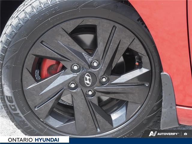 2022 Hyundai Elantra Preferred w/Sun & Tech Pkg (Stk: 7-1118A) in Whitby - Image 27 of 28