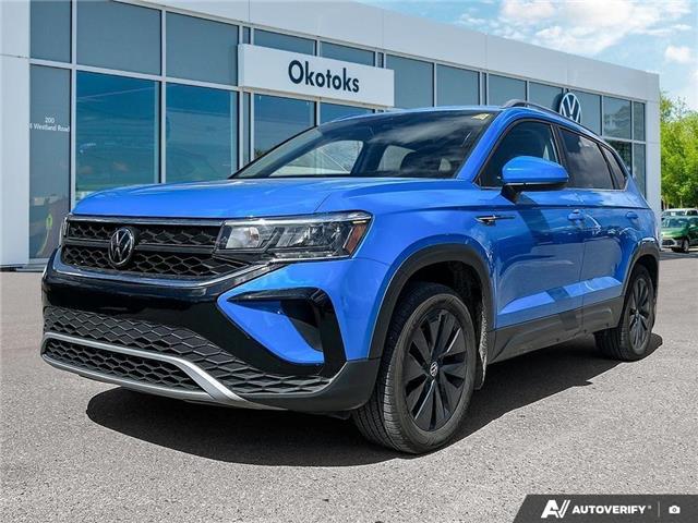 2023 Volkswagen Taos Comfortline (Stk: KU0511) in Okotoks - Image 1 of 21
