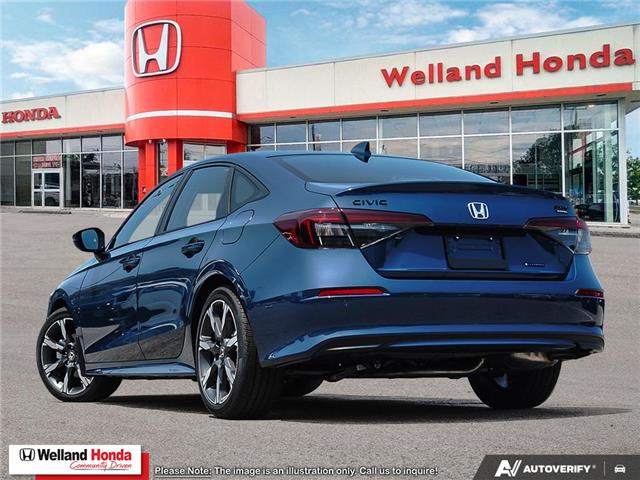 2026 Honda Civic Hybrid Sport Touring (Stk: WN26468) in Welland - Image 4 of 24