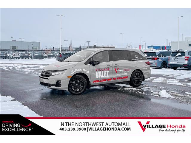 2026 Honda Odyssey Black Edition (Stk: VR0456SS) in Calgary - Image 1 of 5