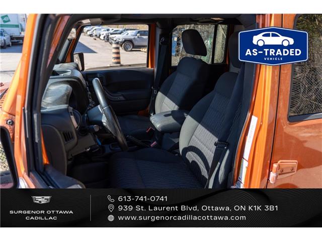 2011 Jeep Wrangler Unlimited Sport (Stk: R27895A) in Ottawa - Image 11 of 20