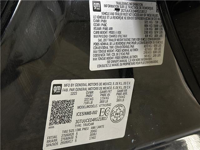 2024 GMC Sierra 1500 Elevation (Stk: 43918J) in Belleville - Image 27 of 33