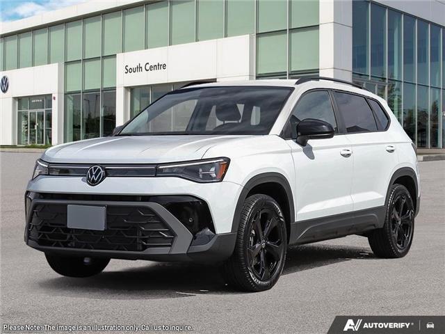 2026 Volkswagen Taos Comfortline Black Edition (Stk: TZ5136) in Calgary - Image 1 of 26