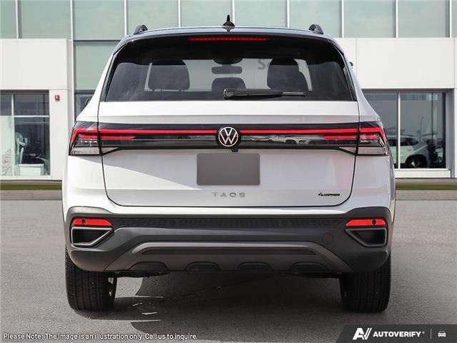 2026 Volkswagen Taos Comfortline Black Edition (Stk: TZ5136) in Calgary - Image 5 of 26