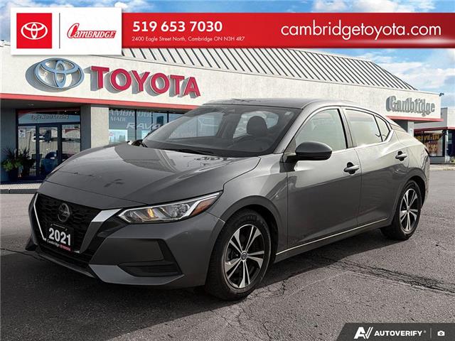 2021 Nissan Sentra SV (Stk: 2603241) in Cambridge - Image 1 of 25