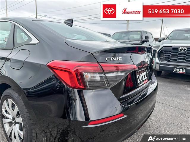 2022 Honda Civic LX (Stk: 2604181) in Cambridge - Image 11 of 25