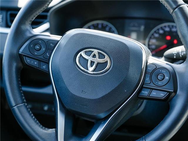 2019 Toyota RAV4 XLE | ALL WEATHER TIRES | SUN ROOF (Stk: U3259A) in Grimsby - Image 10 of 20