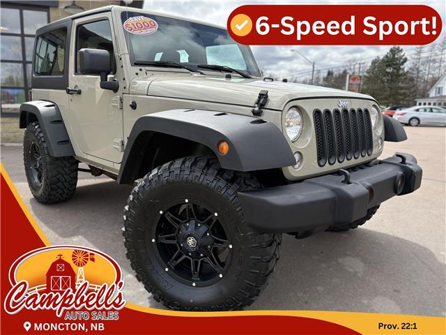 2017 Jeep Wrangler Sport (Stk: A-641415) in Moncton - Image 1 of 20