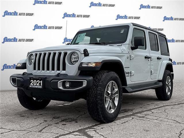 2021 Jeep Wrangler Unlimited Sahara 1C4HJXEN3MW517311 986 in Kitchener