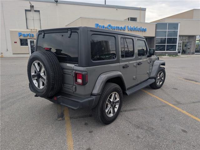 2019 Jeep Wrangler Unlimited Sahara (Stk: 1072) in Kitchener - Image 3 of 7