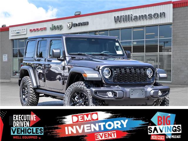 2025 Jeep Wrangler Sport (Stk: 25-477D) in Uxbridge - Image 1 of 23