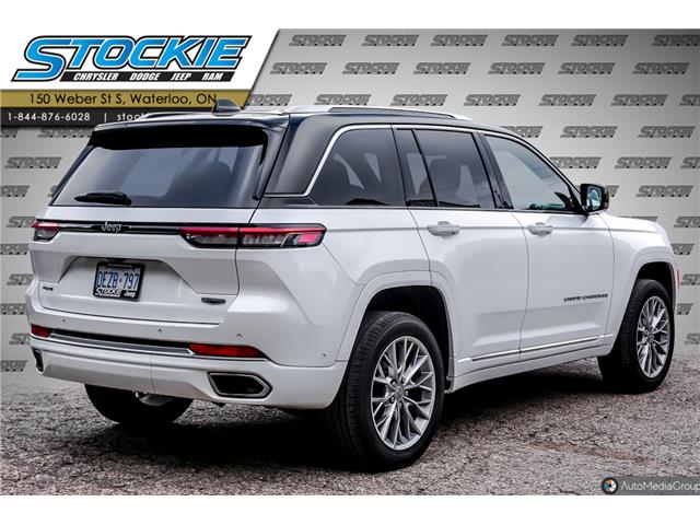 2022 Jeep Grand Cherokee Summit (Stk: L38395) in Waterloo - Image 4 of 30