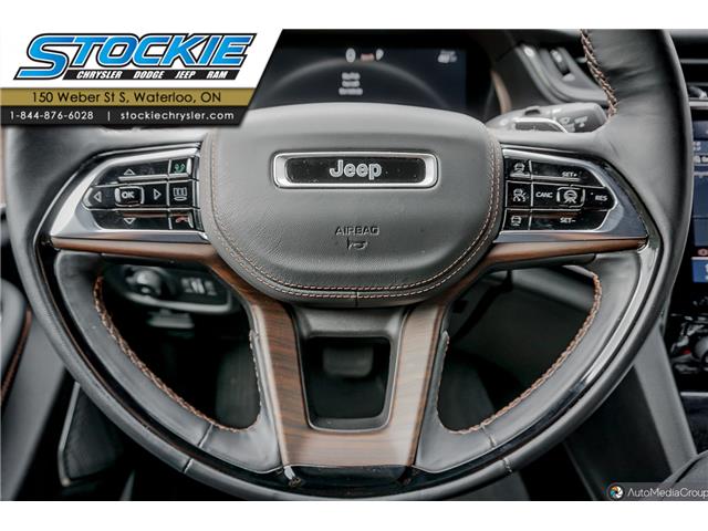 2022 Jeep Grand Cherokee Summit (Stk: L38395) in Waterloo - Image 20 of 30