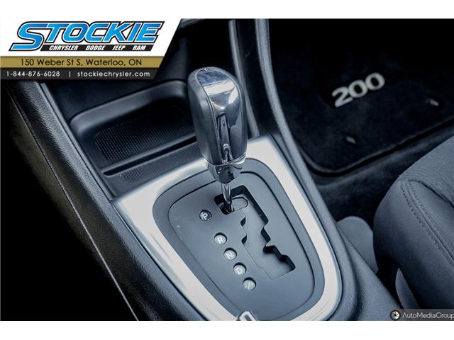 2013 Chrysler 200 Touring (Stk: 46879) in Waterloo - Image 21 of 26 2013 Chrysler 200 Touring (Stk: 46879) in Waterloo - Image 21 of 26