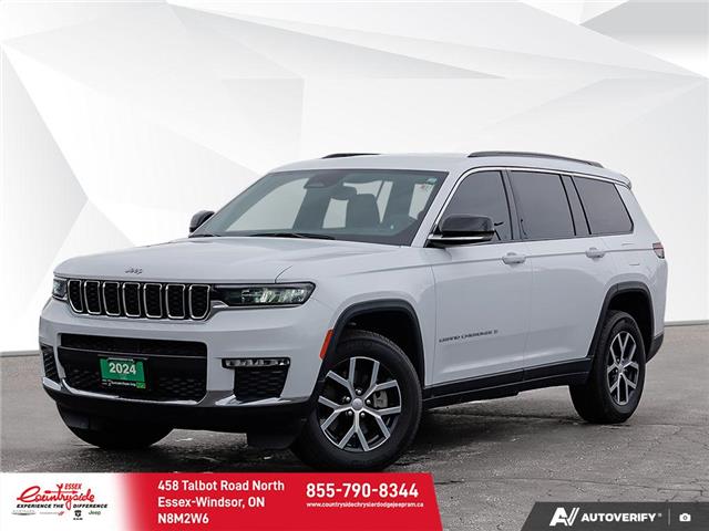 2024 Jeep Grand Cherokee L Limited (Stk: 252101) in Essex-Windsor - Image 1 of 30