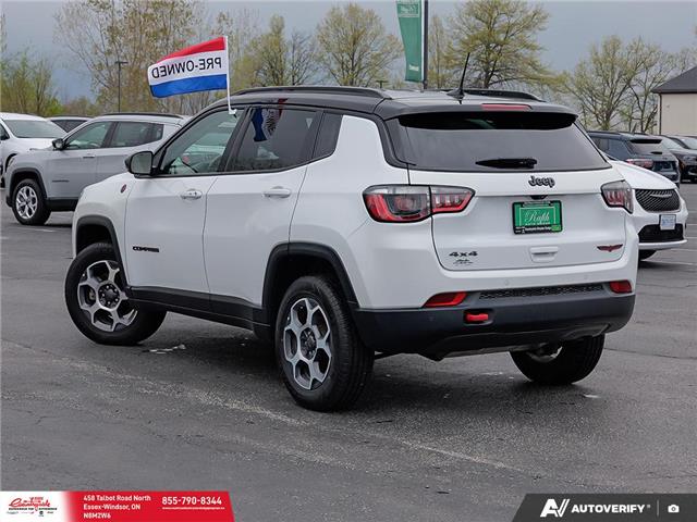 2022 Jeep Compass Trailhawk (Stk: 62641) in Essex-Windsor - Image 4 of 30