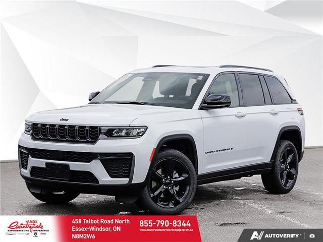 2026 Jeep Grand Cherokee Base (Stk: 26194) in Essex-Windsor - Image 1 of 27