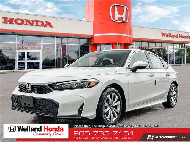 2026 Honda Civic LX (Stk: WN26480) in Welland - Image 1 of 17