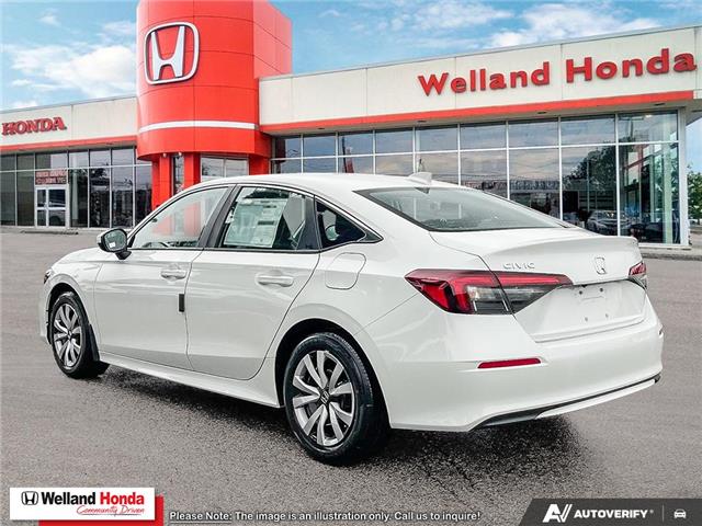 2026 Honda Civic LX (Stk: WN26481) in Welland - Image 4 of 17