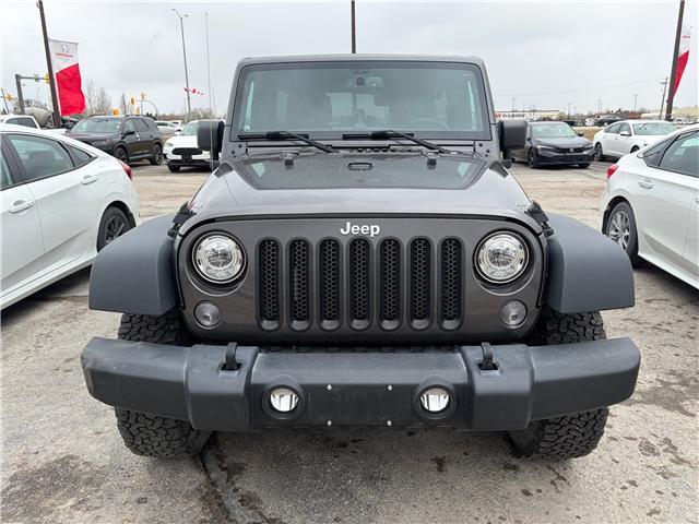 2018 Jeep Wrangler JK Unlimited Sport (Stk: 26347A) in Steinbach - Image 2 of 8