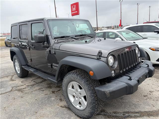 2018 Jeep Wrangler JK Unlimited Sport (Stk: 26347A) in Steinbach - Image 3 of 8