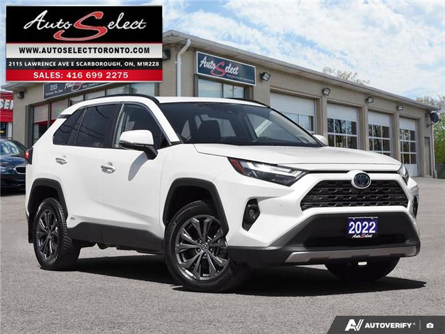 2022 Toyota RAV4 Hybrid Limited (Stk: 2TRHQX1) in Scarborough - Image 1 of 28