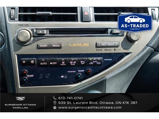 2013 Lexus RX 350 Base (Stk: R27400C) in Ottawa - Image 21 of 22