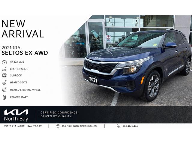 2021 Kia Seltos EX (Stk: 26-218A) in North Bay - Image 1 of 12