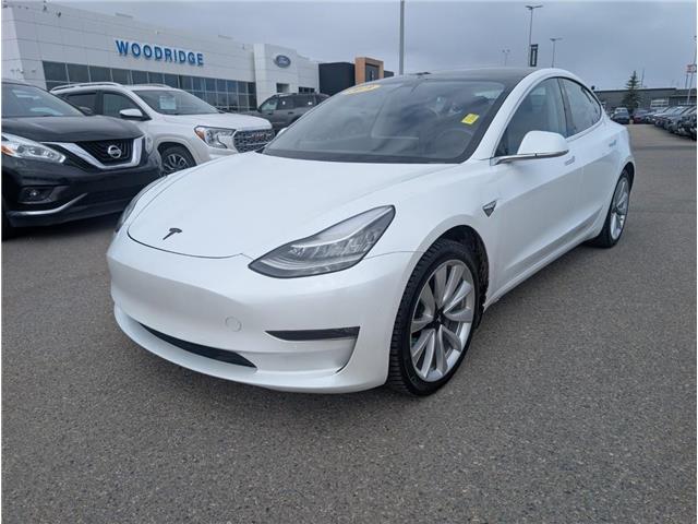 2019 Tesla Model 3 Standard Range (Stk: T-873A) in Calgary - Image 1 of 25