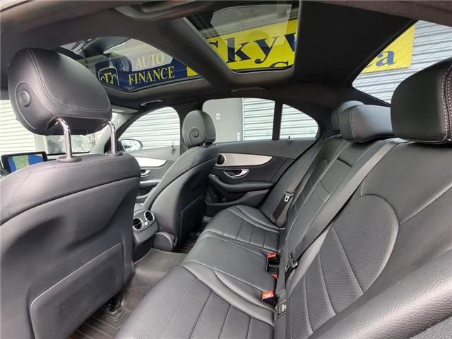 2015 Mercedes-Benz C-Class C300 4MATIC |PANO ROOF |LEATHER | NAVI |2SET TIRES (Stk: US6842A) in St. Catharines - Image 21 of 29